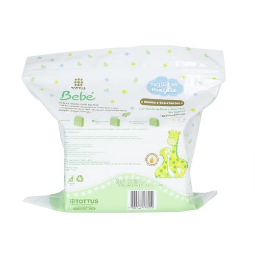 OEM Ultra-Soft Biodegradable Baby Wipes basah
