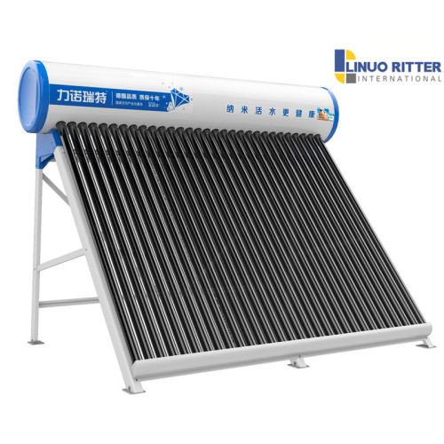 Hocheffizienter Warmwasserbereiter mit Solar