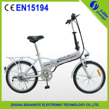 2015 New fashionable design folding electric bicycle