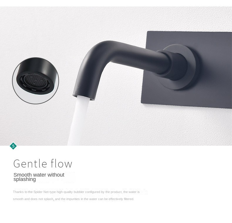 Matt Black Bathroom Basin Faucet