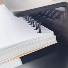 Factory Latest 80Gsm Notebook Binding and Folding Machine