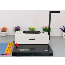 Manual Power Spiral Wire Binding Coil Electric Insert Coil Book Binding Machine