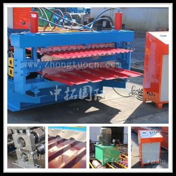 colored steel sheet bending machine