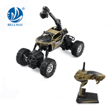 2.4G equipped with 4 motors Waterproof Crawler RC Car With 0.3MP WiFi camera