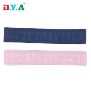 custom brands embossed moisture wicking unisex headbands