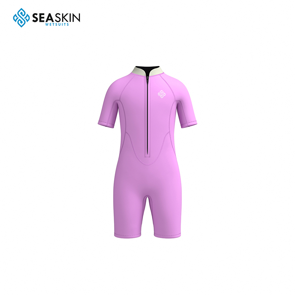 Seaskin 2.5mm Neoprene Full Back Zipper Surfing Wetsuit