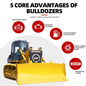 HENGWANG Official Small Bull Dozer HW16 160HP Mini Crawler Dozer Bulldozer Price