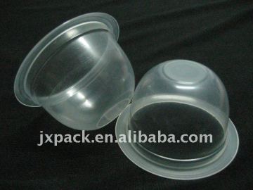 fancy disposable plastic jelly cup