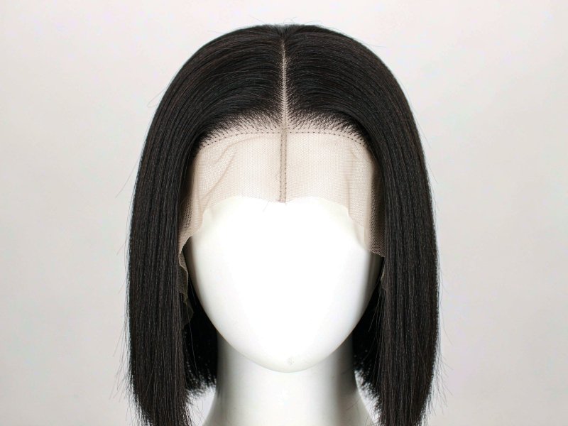 Natural Texture Synthetic Wig Heat Resistant Fiber Fashion Women Daily Wig