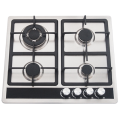 Silver Gas Hob 4 Burner Burner Catalogo dell&#39;apparecchio