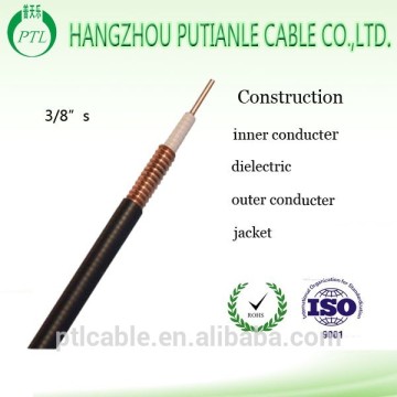 50ohm coaxial cable rf 3/8''s jumper cable with high quality