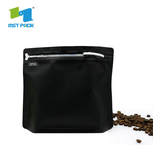 Lamineret plastmateriale Kaffeemballage Stand Up Bag