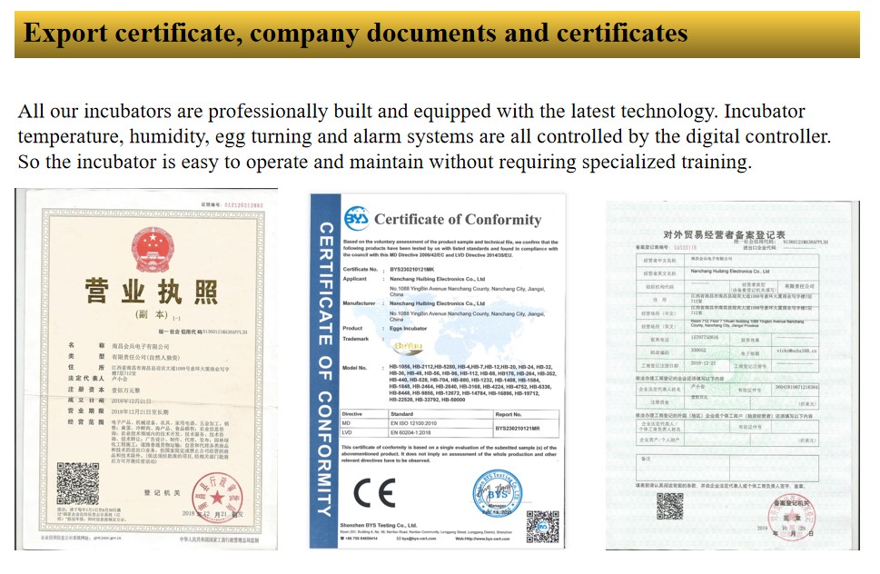 Automatic Farming Egg Incubator Chicken 1000 Egg Setter Haching Machine Incubator Equipment