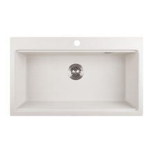 EJOY FQ815 High Quality Hand Made Natural Stone Kitchen Top Sink