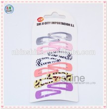 Metal snap hair clips , hair accessories
