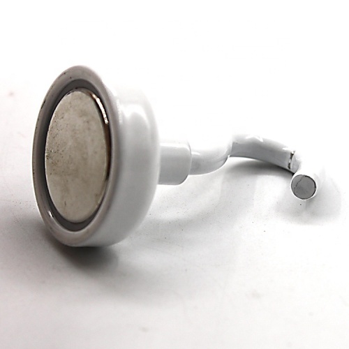 White color strong metal neodymium magnetic hook