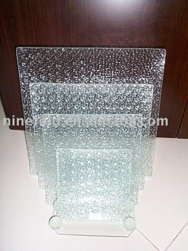 Glass plate ( dish , tray )