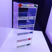 Acrylic Cable Display Shelf with LED Lights