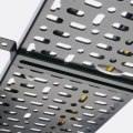 chapas de metal perfuradas para coberturas de radiadores