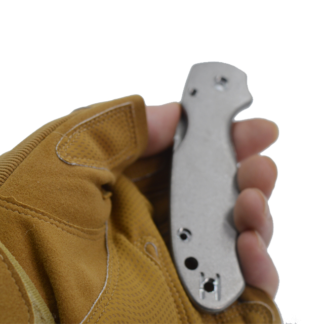 titanium knife scale Jpg