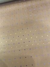 Orange Two Tone Dot Dobby Lining