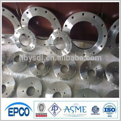 stainless steel round base plate flange