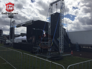 6x5x6.3m Mobile retractable Stage