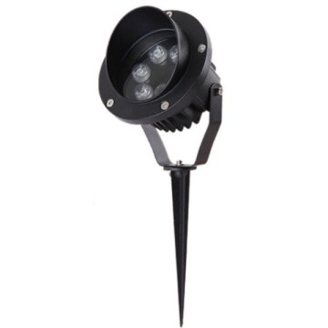 LEDER Black Dimmable Aluminum CREE LED Spike Light