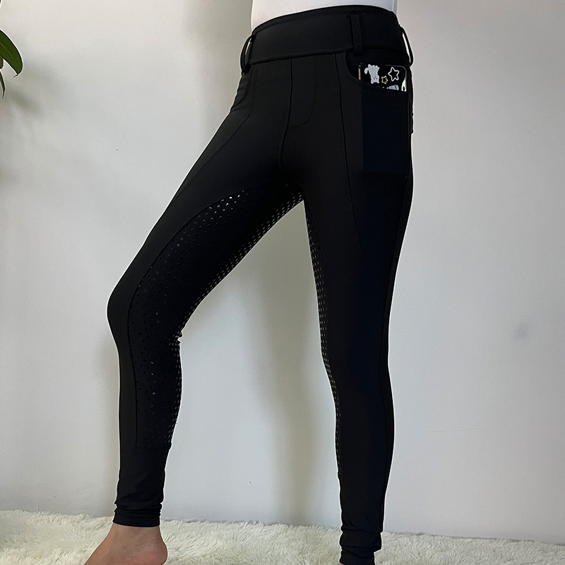 horse riding tights with phone pocket