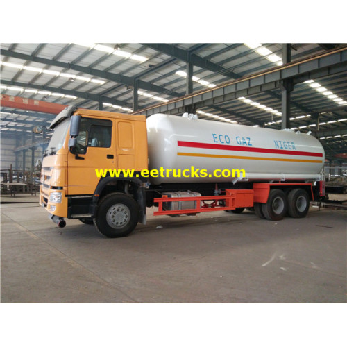 30 M3 6x4 Propane Delivery Tanker Vehicles