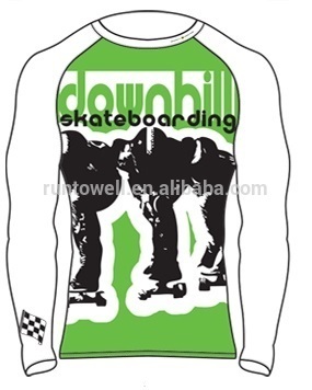 Men's long sleeve customized compression shirt