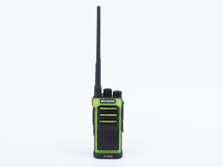 Ecome ET-650S 2 كم النطاق إخراج طريقتين Radio 2PCS Walkie Talkie