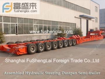 Hydraulic modular trailer