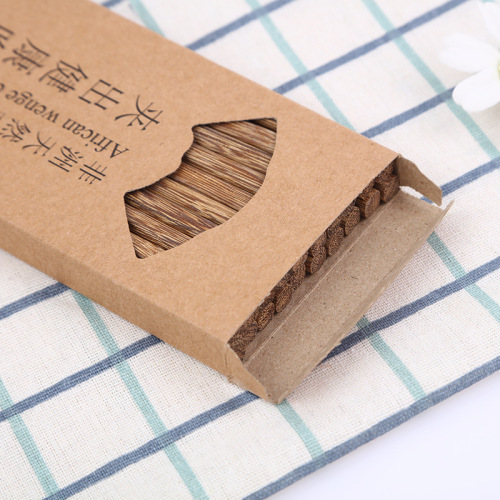 Recycled Kraft Paper Cumpsticks Kemasan Kotak Coklat