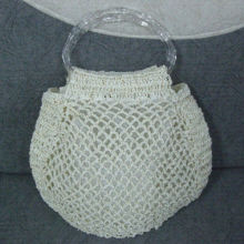 HIFA Knitting Straw Handbag Paper Crochet Bag