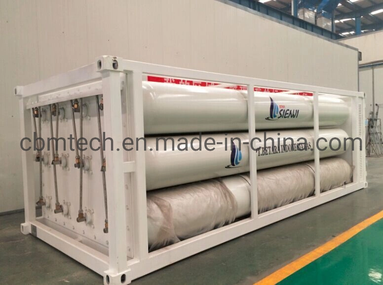 Transporting Storage CNG Gas Cylinder Tube Tanker Containers
