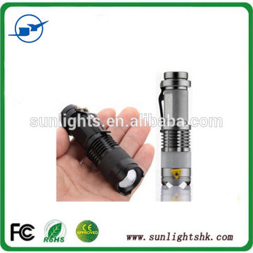 Easy Carry LED Flashlight Handheld Torch Zooming Flashlight led torch flashlight