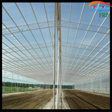 FRP transparent greenhouse roofing material