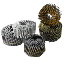 2\"x.099\" BRITE 15 Electro Galvanized Coil Roofing Nails: Galvanized Smooth Wire Coil Nails for USA Market