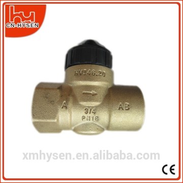 2-port internal threaded valve brass body
