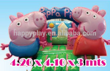 inflatable peppa castle inflatable pig bounce inflatable bouncer castle