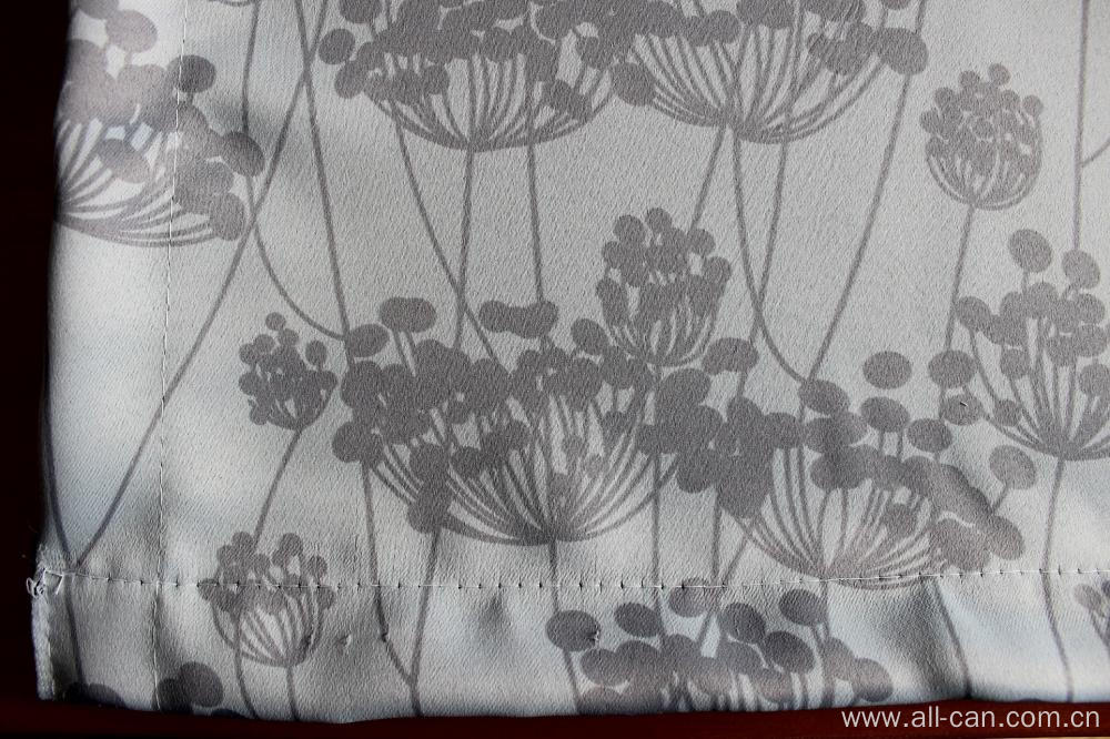 Printed Blackout Curtain Fabric