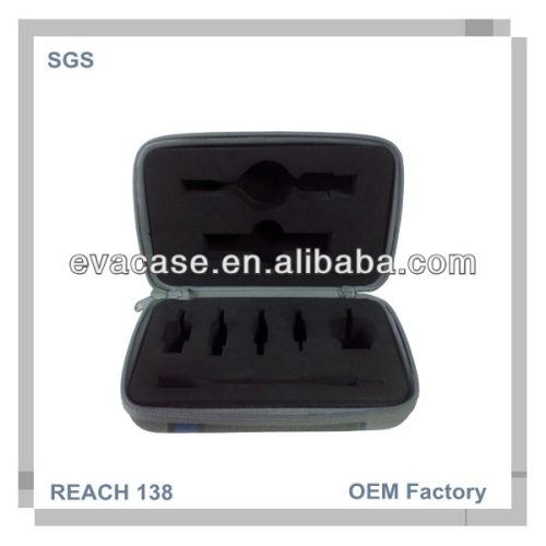 Customized Eva Foam Tool Case zipper closed custom logo