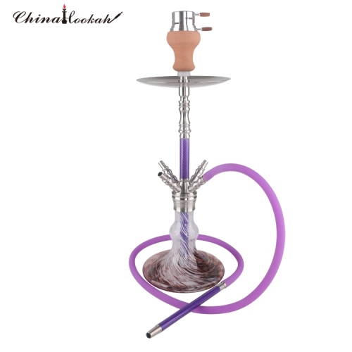 Edelstahl mit Carbon Medium Shisha