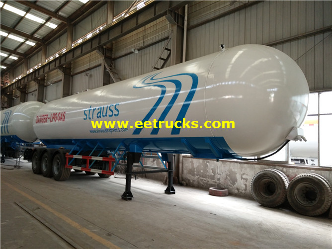 60m3 LPG Transport Tank Semi-trailers