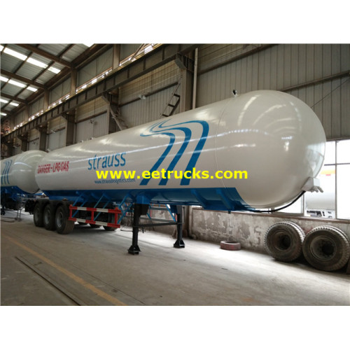 60m3 LPG Gas Transport Tank Semi-trailers