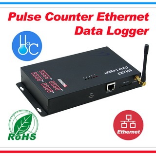 Pulse Counter Ethernet Data Logger