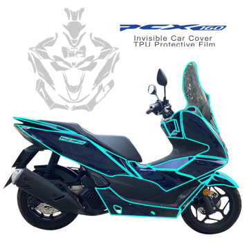 Honda PCX160 TPU Protective Film - Scratch Resistant Cover