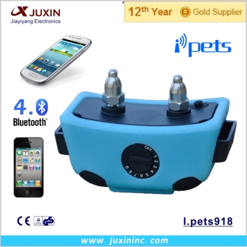 Dog Training Collar Transmitter by iPhone, iPad, iPod 5G Samsung S3/S4 and Android 4.2 Devices Waterproof Wireless Bluetooth