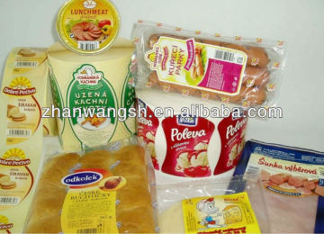 Promotional Food Sticker,decorative food labels,plastic food labels